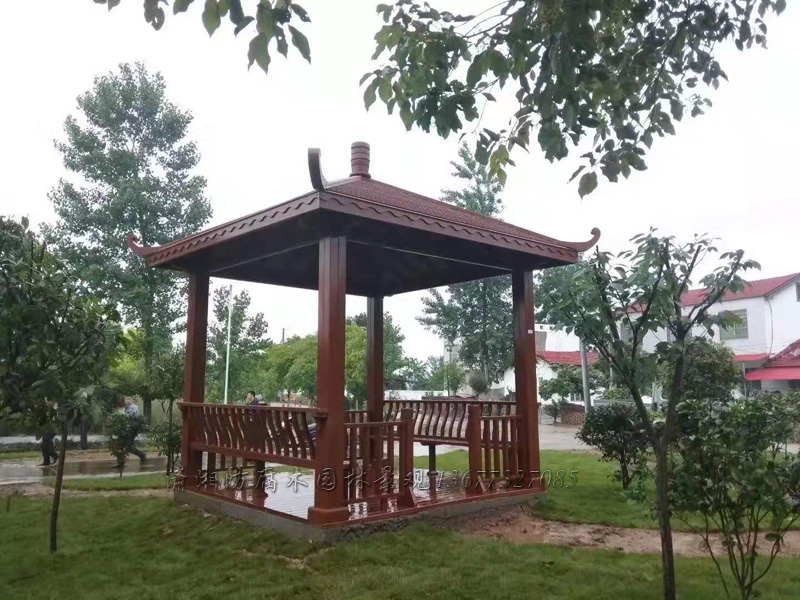长沙防腐木凉亭