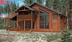 <b>木屋别墅——防腐木重型木屋</b>