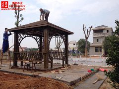 <b>不朽情缘木业——防腐木四角凉亭</b>