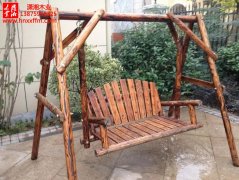 不朽情缘木业——湖南防腐木秋千