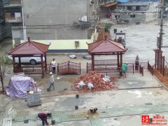 永州·祁阳 防腐木四角凉亭