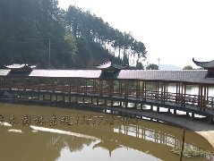 湖南防腐木长廊