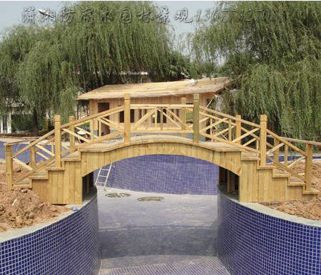 湖南防腐木木桥 应用案例二